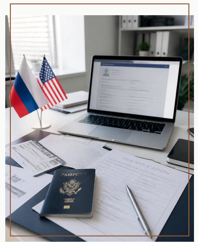 Оформление визы в США для туристов и бизнеса в Стрежевом
