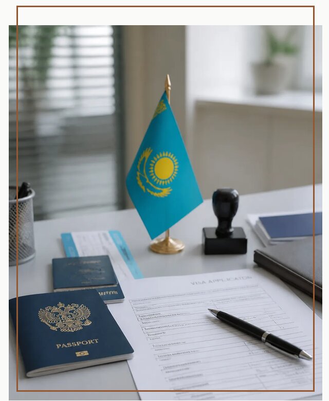 Оформление визы в Казахстан для поездки и работы в Стрежевом