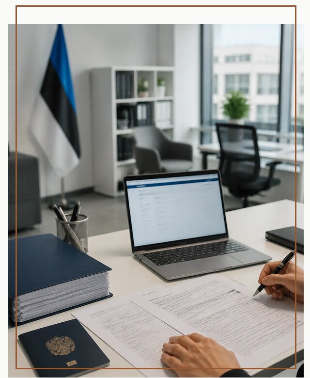 Оформление ВНЖ в Эстонии для переезда и легального проживания в Стрежевом