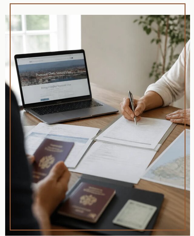 Оформление Digital Nomad и ВНЖ Португалии в Стрежевом